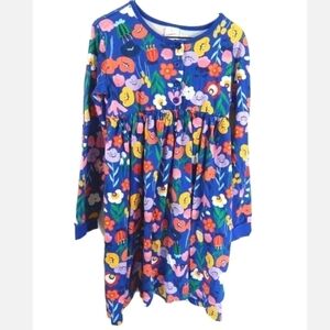 Hanna Andersson Floral Henley Dress